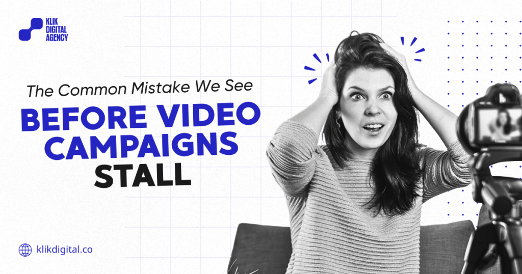 The Common Mistake We See Before Video Campaigns Stall 